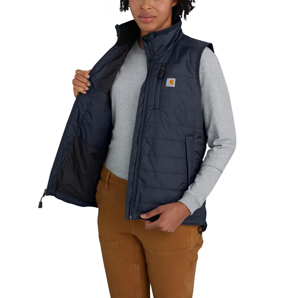 104315 - Carhartt Women's Rain Defender® Nylon Insulated Mock-Neck Vest (Stocked In USA)