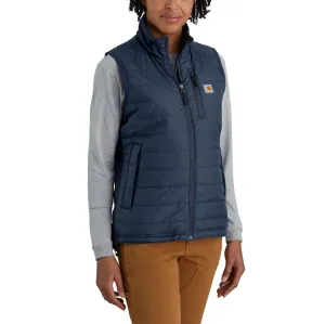 104315 - Carhartt Women's Rain Defender® Nylon Insulated Mock-Neck Vest (Stocked In USA)