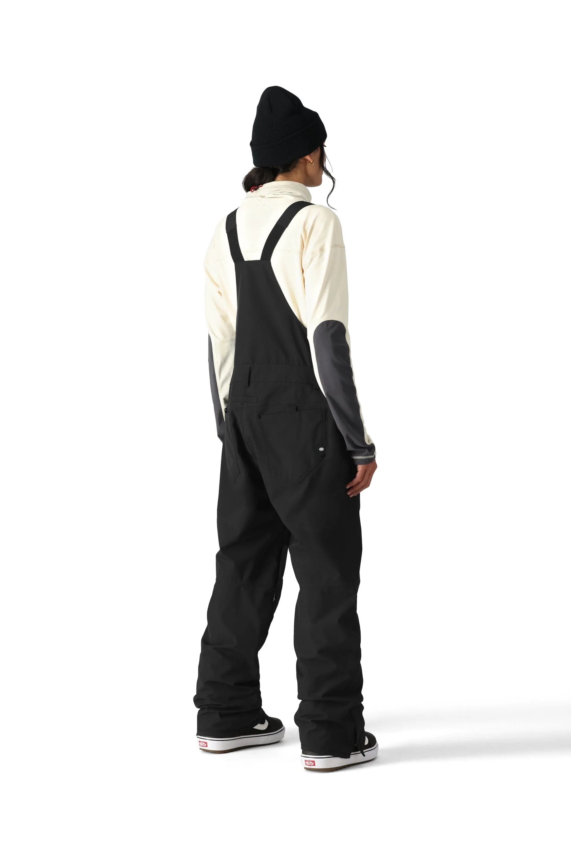 686 Women's Black Magic 20K Bib Snowboard Pants Black 2025