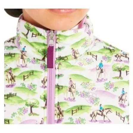 Ariat Girl's Vest Reversible Scene- Clearance