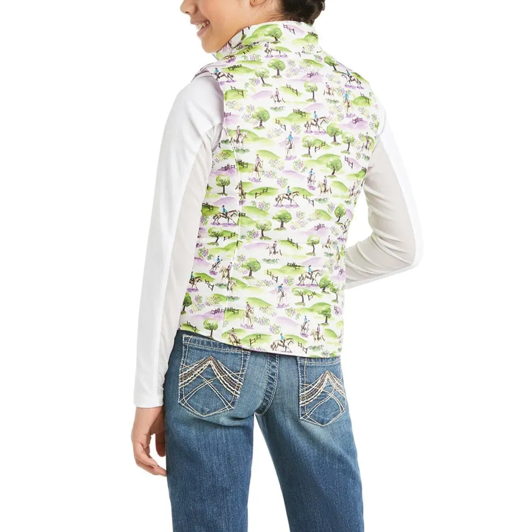 Ariat Girl's Vest Reversible Scene- Clearance