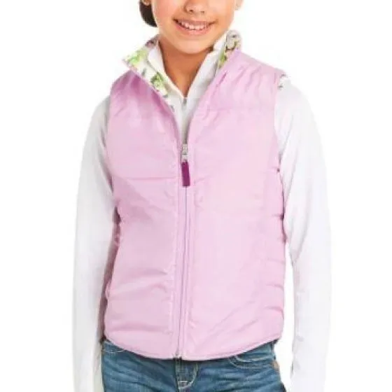 Ariat Girl's Vest Reversible Scene- Clearance