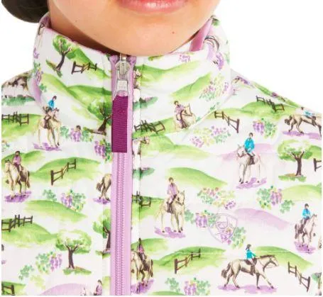 Ariat Girl's Vest Reversible Scene- Clearance