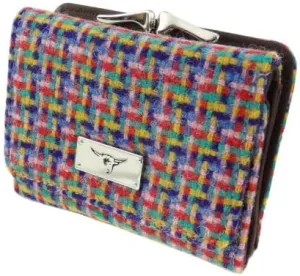 Authentic Harris Tweed - Gift for Valentines Day, Mothers Day, Wedding - Women Coins Purse Wallet Girls Sequin Mini Clutch Handbag - Gift for Valentines Day, Mothers Day, Wedding - LB2113, Jazzy