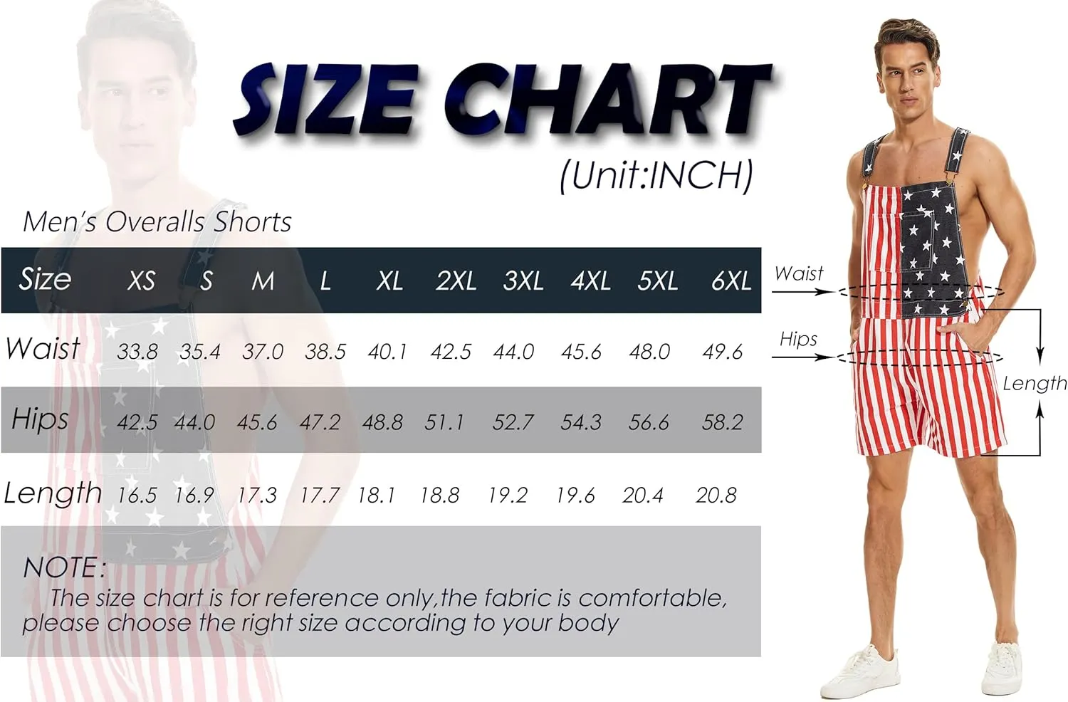 Bib Overalls for Men Shorts Jumpsuit Festival Coveralls