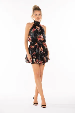 Bishop And Young Nocturnal Animal After Hours Mini Skirt In Night Bloom