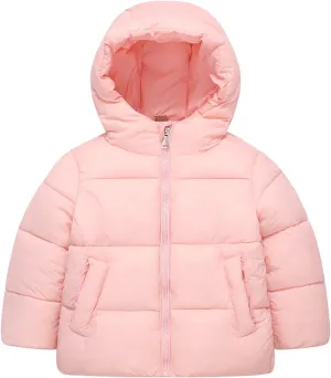 Bubble Coat Girls' Down Cotton Padded Jackets Autumn And Winter New Children's Short Cotton Toddler Girls Snow Jacket