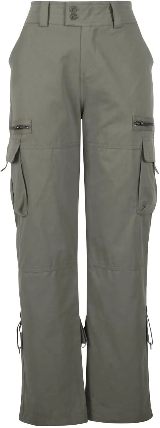 Cargo Pants for Women Mid Rise Pockets Baggy Trousers Loose Lightweight Hiking Pants Y2K Fashion Boyfriend Streetwear Pants