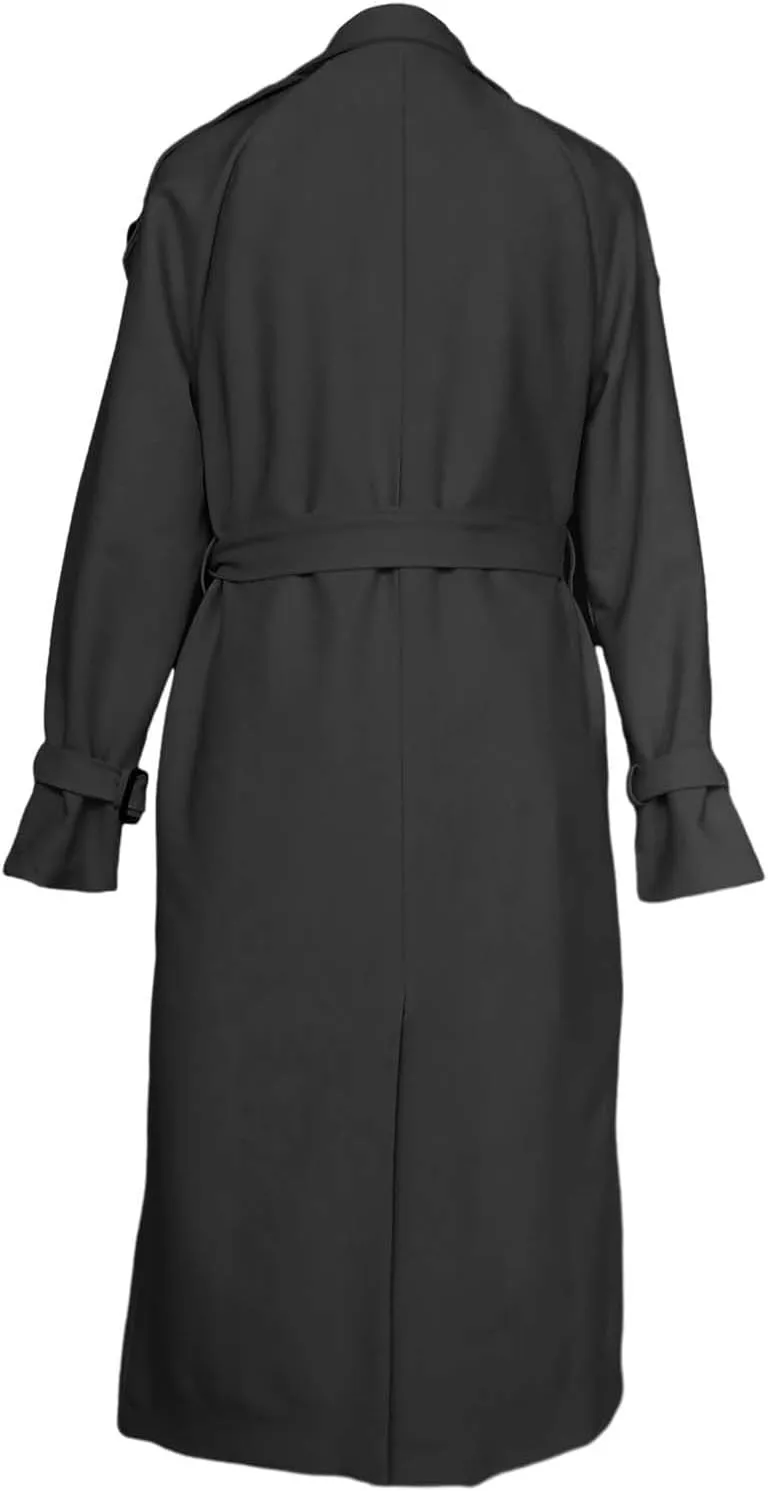Casual Oversized Fashion Winter Coat Lapel Womens Long Outwear Women'S Coat Oversized Windproof Short Trench Coat