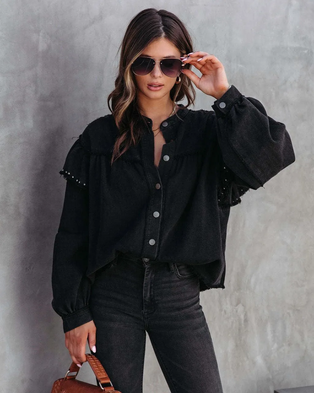 Classic Denim Jacket, Spring and Autumn Outerwear for Women