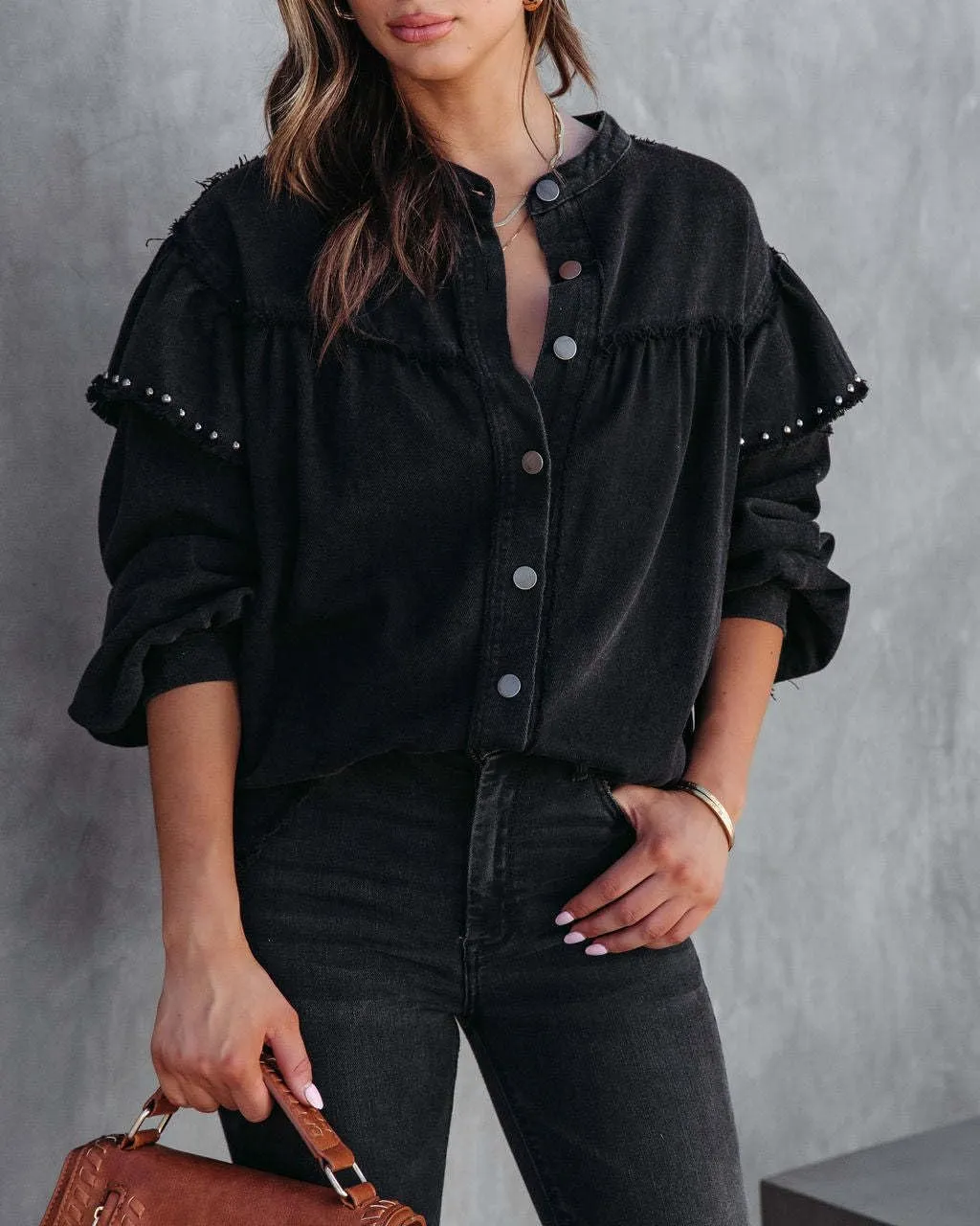 Classic Denim Jacket, Spring and Autumn Outerwear for Women