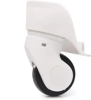 Cnfang4 Replacement Luggage Wheel Repair Suitcase Bag Spinner Wheel for Universal Travel Luggage W041, White Small