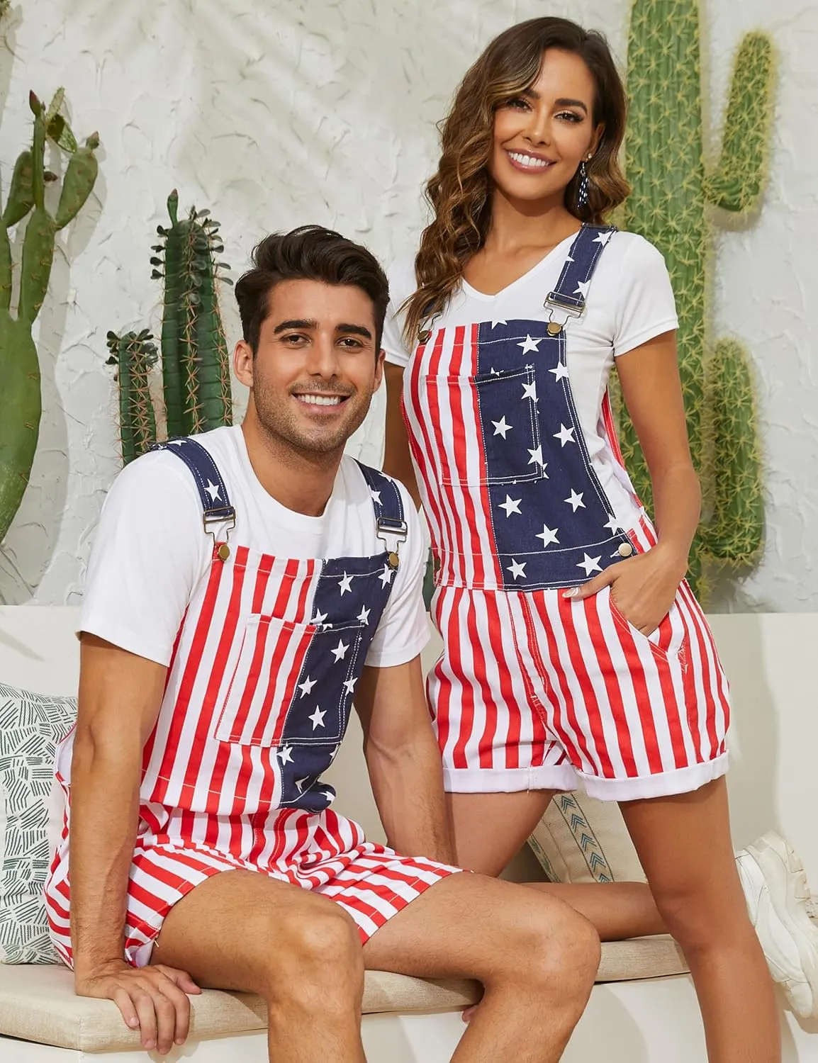 Coveralls for Men Bibs Overalls Festival Jumpsuits Shorts Romper