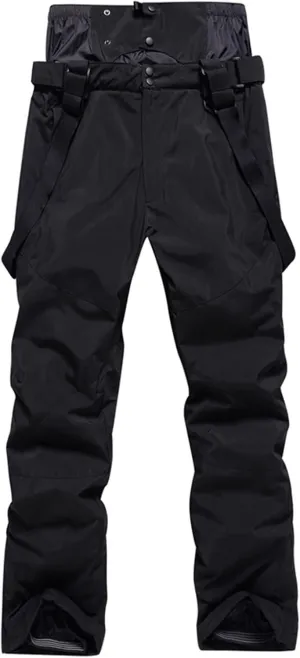CRNTCEM Mens Ski Snow Bib Pants Women Ski Snow Bib Pant Outdoor Breathable Waterproof Windproof Thermal Snowboard Bib Pants