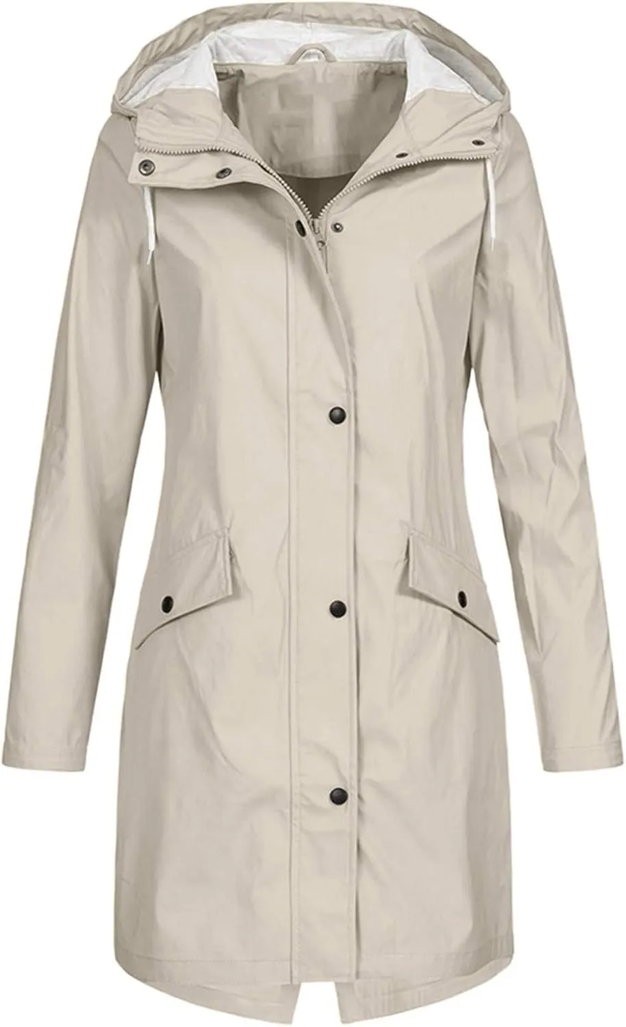 Double-Breasted Classic Lapel Overcoat Women Coat Rain Raincoat Women'S Coat Long Dress Jacket Coat for Women
