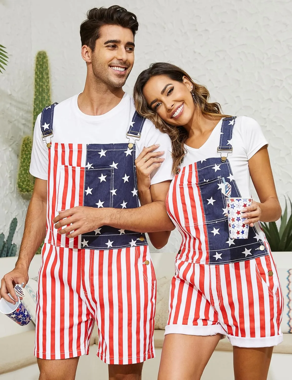 Festival Overalls for Men Fashion Jumpsuits Shorts Romper Bibs Coveralls