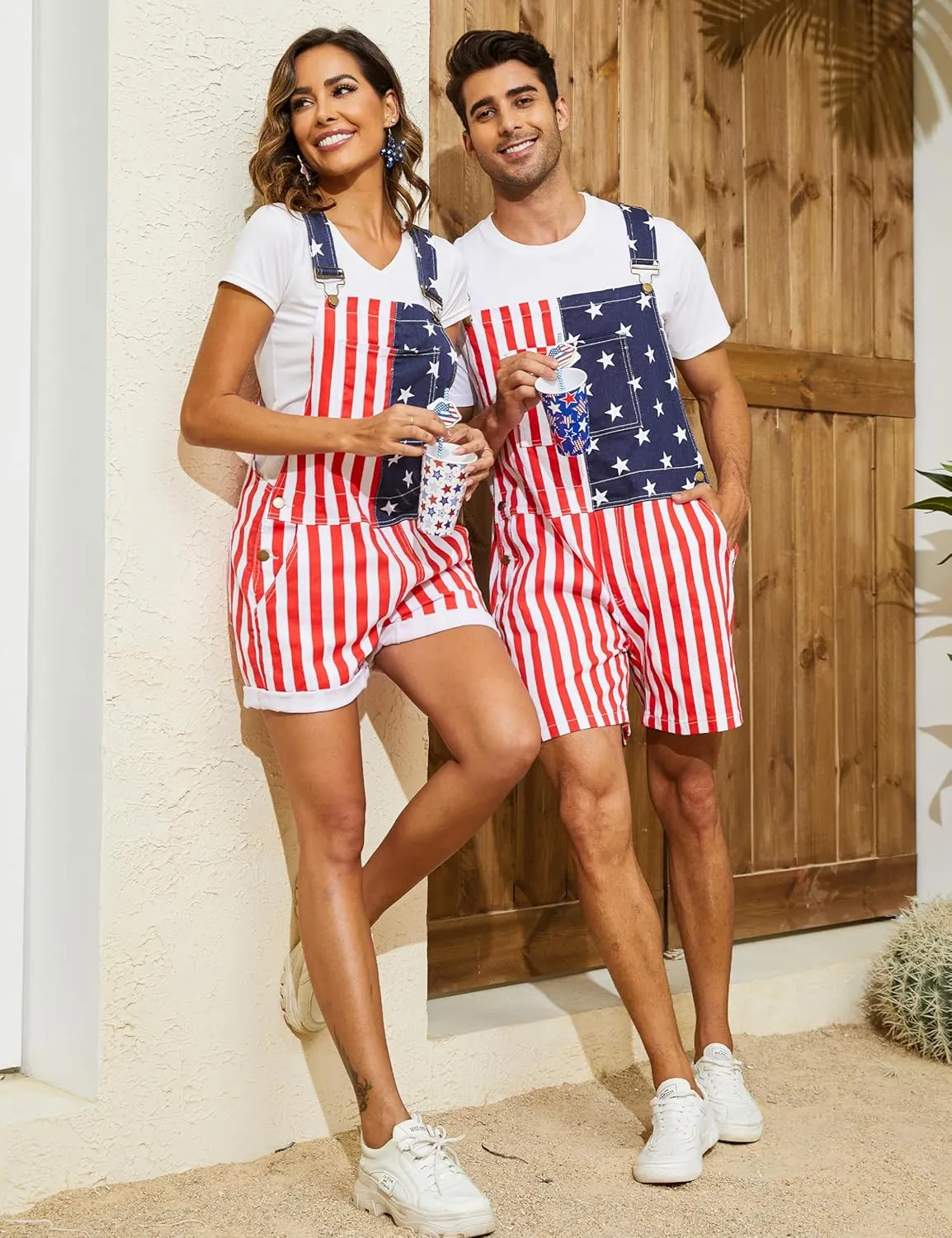Festival Overalls for Men Fashion Jumpsuits Shorts Romper Bibs Coveralls