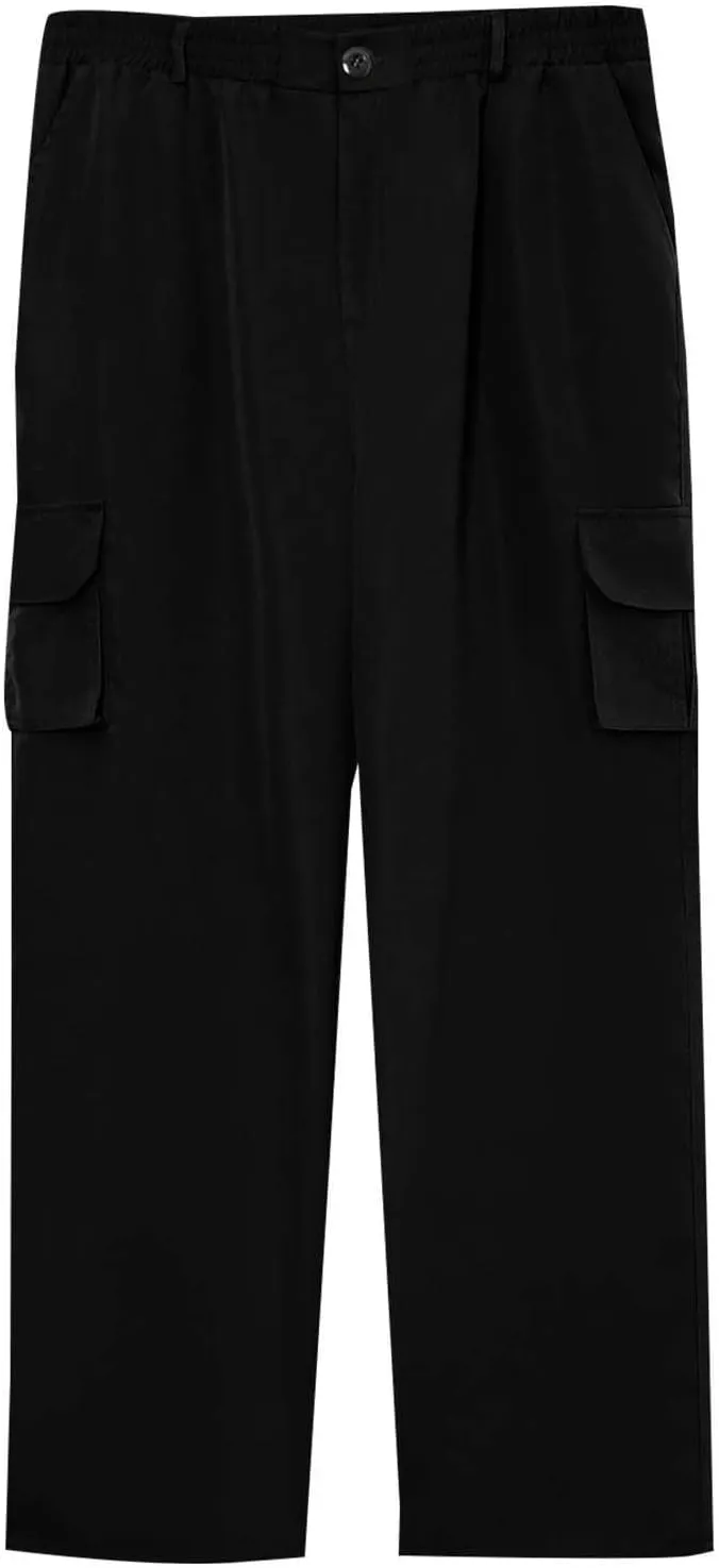 Flexcamo - Tactical Waterproof Pants Men Lightweight Casual Comfy Work Cargo Pants Relaxed Fit Carpenter Pants