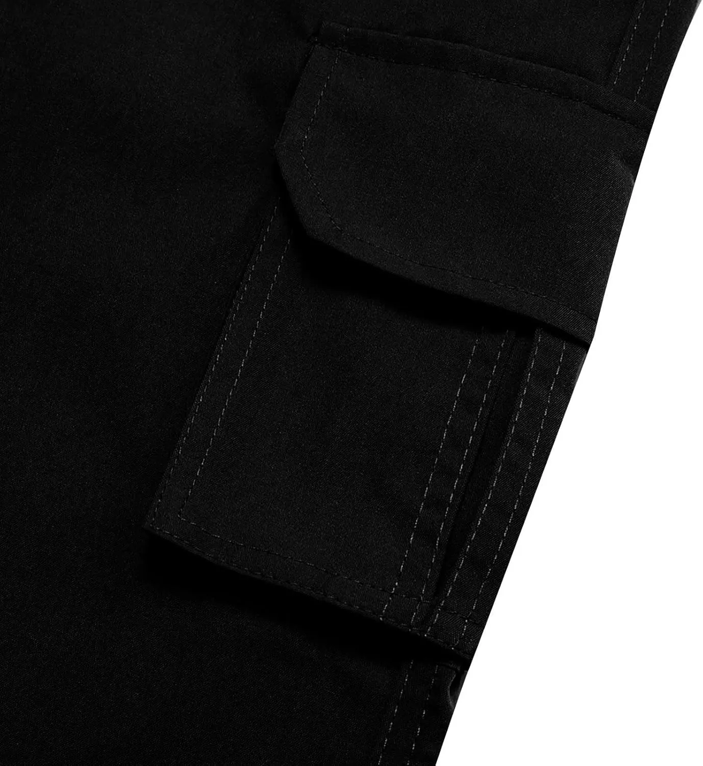 Flexcamo - Tactical Waterproof Pants Men Lightweight Casual Comfy Work Cargo Pants Relaxed Fit Carpenter Pants