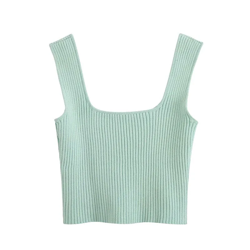 FLORAL APLIQUES CROP TOP