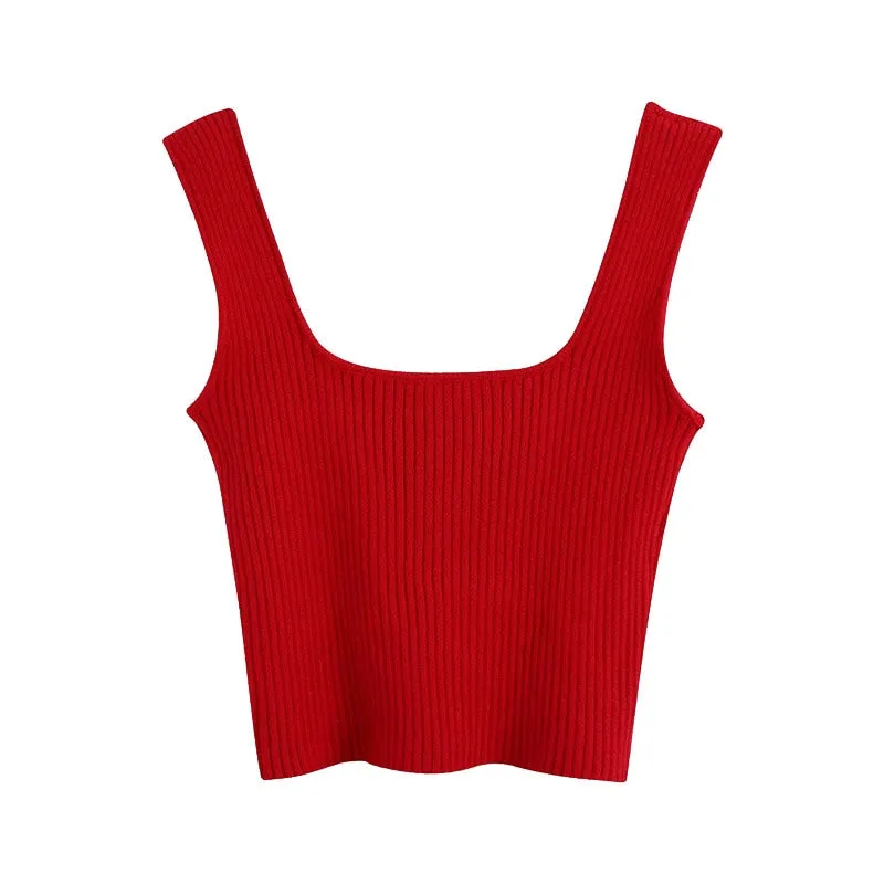 FLORAL APLIQUES CROP TOP
