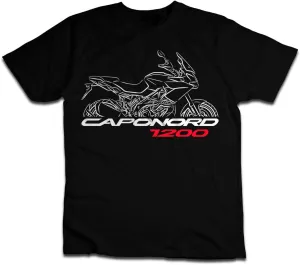 for Caponord 1200 Fans, Stylish Biker T-Shirts with Motorcycle-Inspired Design