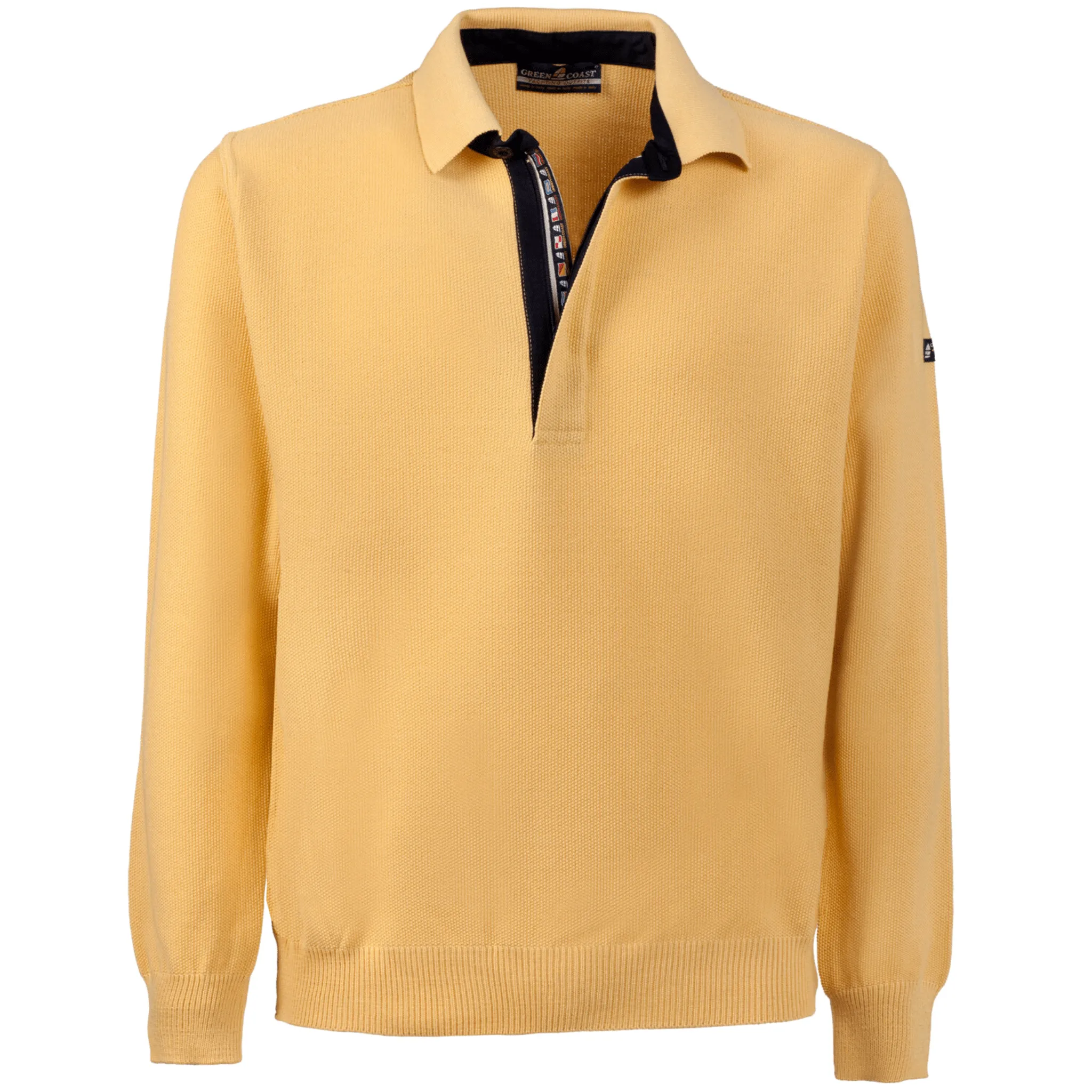 Green Coast Italian Sweater 422  Giallo (Yellow) Col. #7