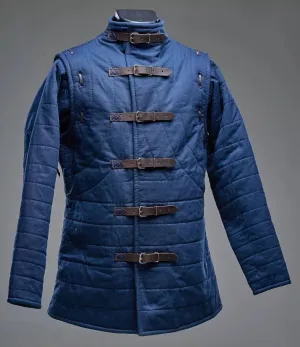 handmade gambeson, with cotton padded coat, for halloween costume