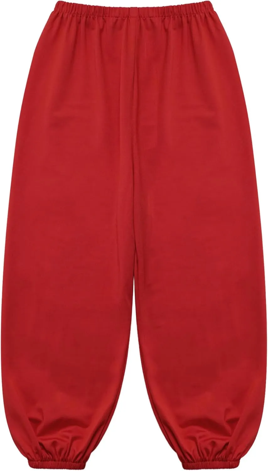 Hansber Kids Unisex Casual Harem Pants Hip Hop Dance Pants Casual Baggy Jogger Pants Kung Fu Practice Trousers