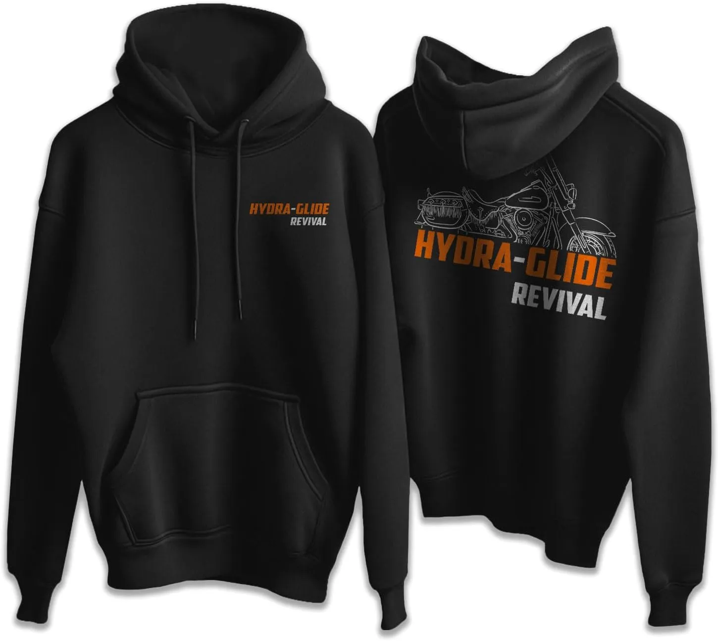 Harley Hydra Glide (1949-1957)(Panhead) Hoodie - Motorcycle Rider Sweatshirt for Men & Women, Biker Enthusiast Gift