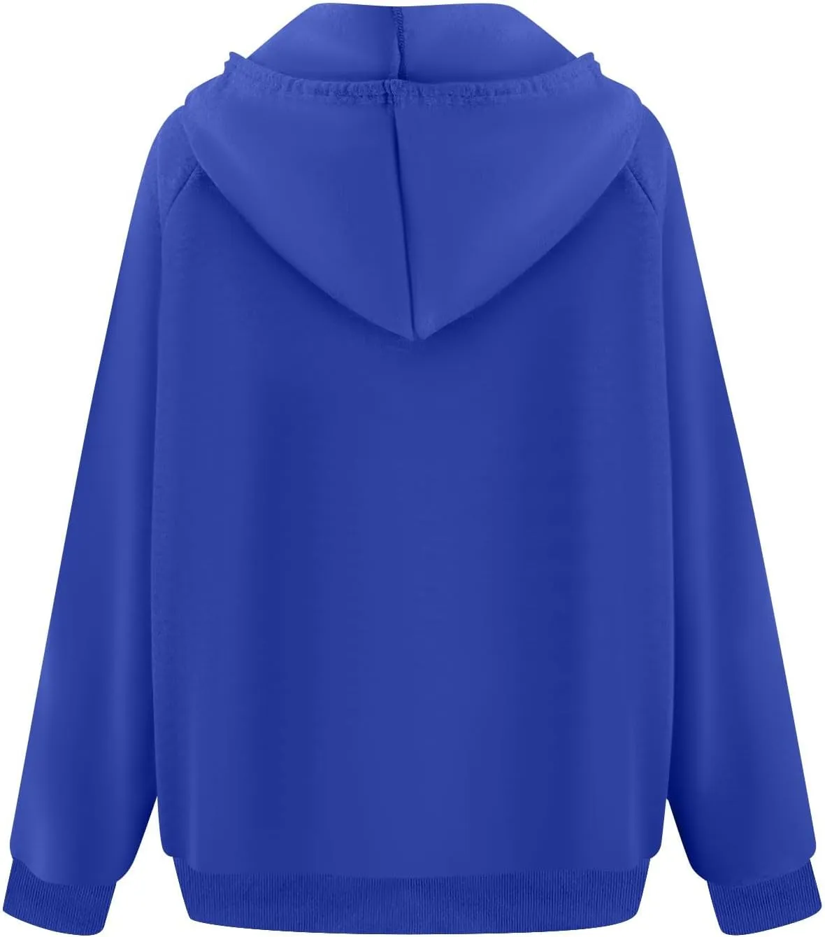 Hoodies for Women Long Sleeve Fleece Hooded Sweatshirt Half Zip Loose Fit Pullover with Pockets Oversized Hoodies