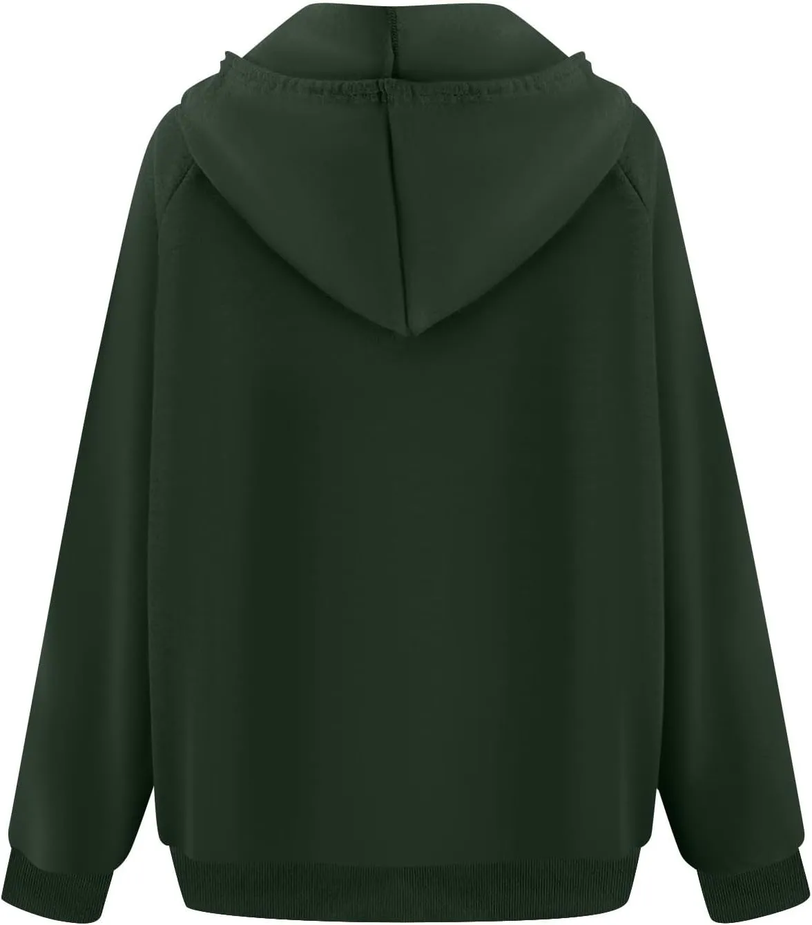 Hoodies for Women Long Sleeve Fleece Hooded Sweatshirt Half Zip Loose Fit Pullover with Pockets Oversized Hoodies
