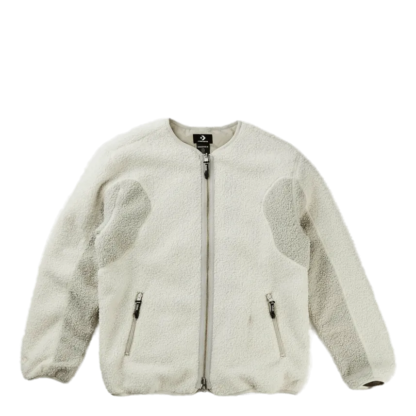 Jam Sherpa Reversible Jacket Egret