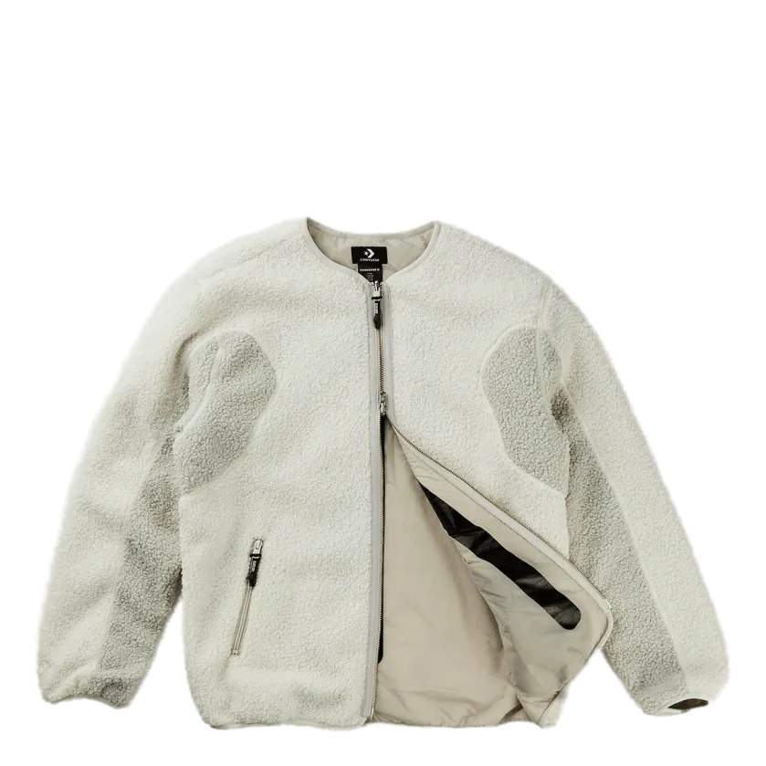 Jam Sherpa Reversible Jacket Egret
