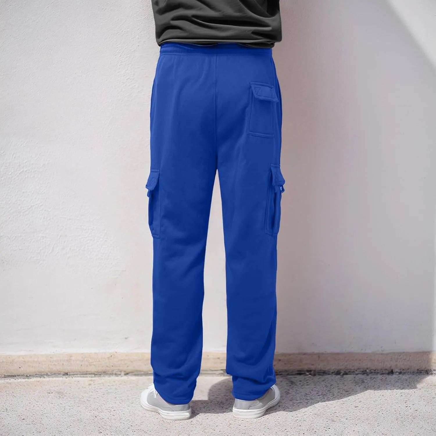 Joggers for Men Casual Solid Pants Leggings Trousers Tooling Multi-Pocket Men's Color Men's Pants Slim Fit Track