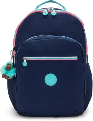Kipling Women's Seoul Extra Large Bts 17" Laptop Backpack, Durable, Roomy with Padded Shoulder Straps, Built-In Protective Sleeve