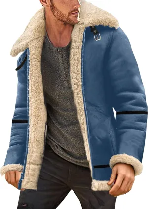 LCMTWX Mens Puffer Jackets Jacket Stand Collar Knitted Splice Sweater Coat Casual Cardigan Men's Winter Thickened Warm