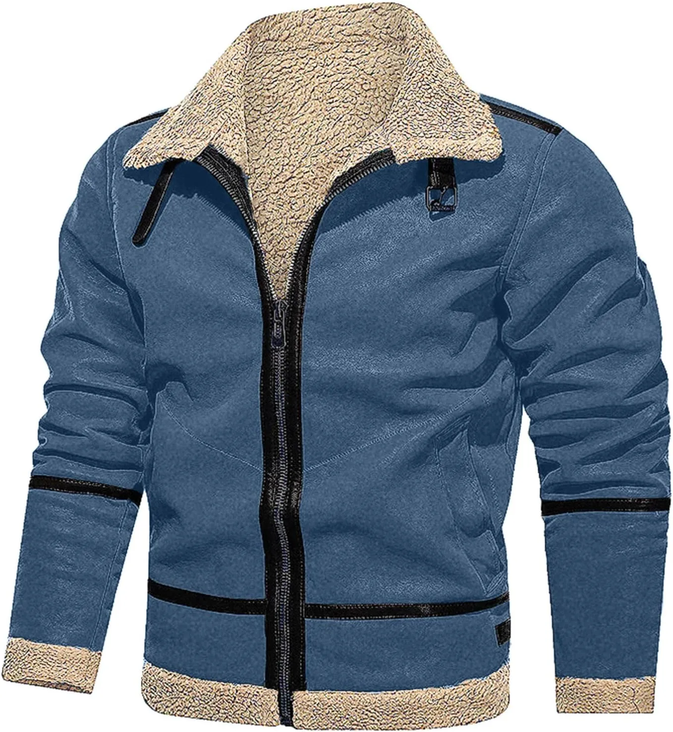 LCMTWX Mens Puffer Jackets Jacket Stand Collar Knitted Splice Sweater Coat Casual Cardigan Men's Winter Thickened Warm