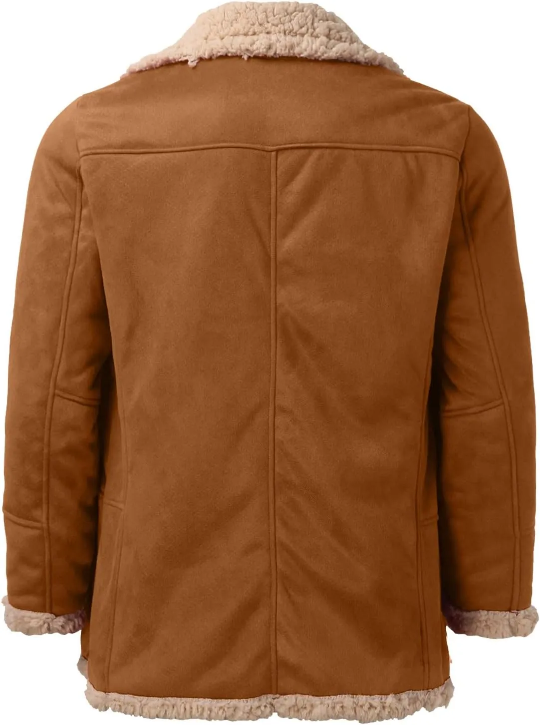 LCMTWX Men's Thicken Warm Winter Coat Stand Collar Knitted Splice Sweater Coat Casual Cardigan Stylish Outwear Winter
