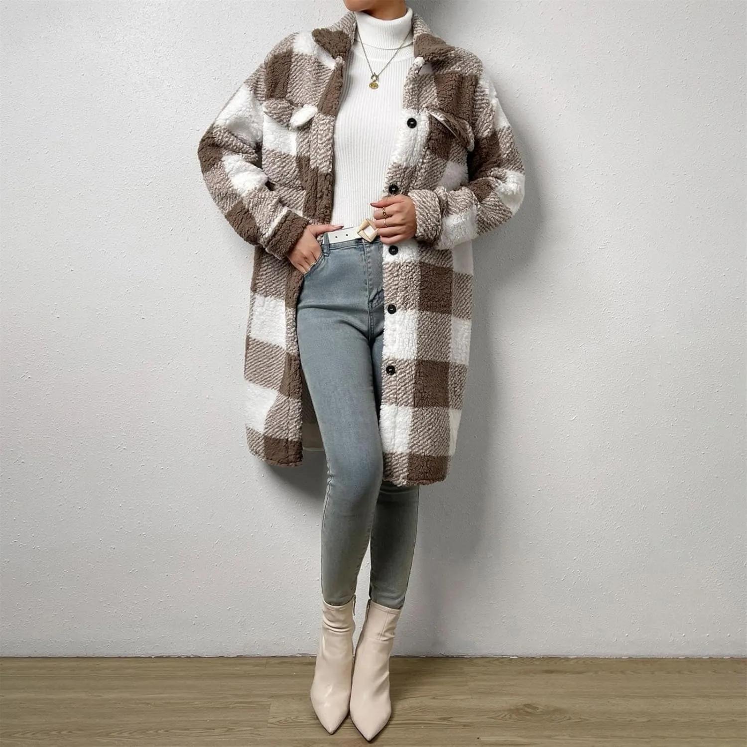 LCMTWX Winter Coats for Women Coat Outwear Womens Elegant Windbreaker Wild Winter Women's Coat Womens Coats Winter Winter