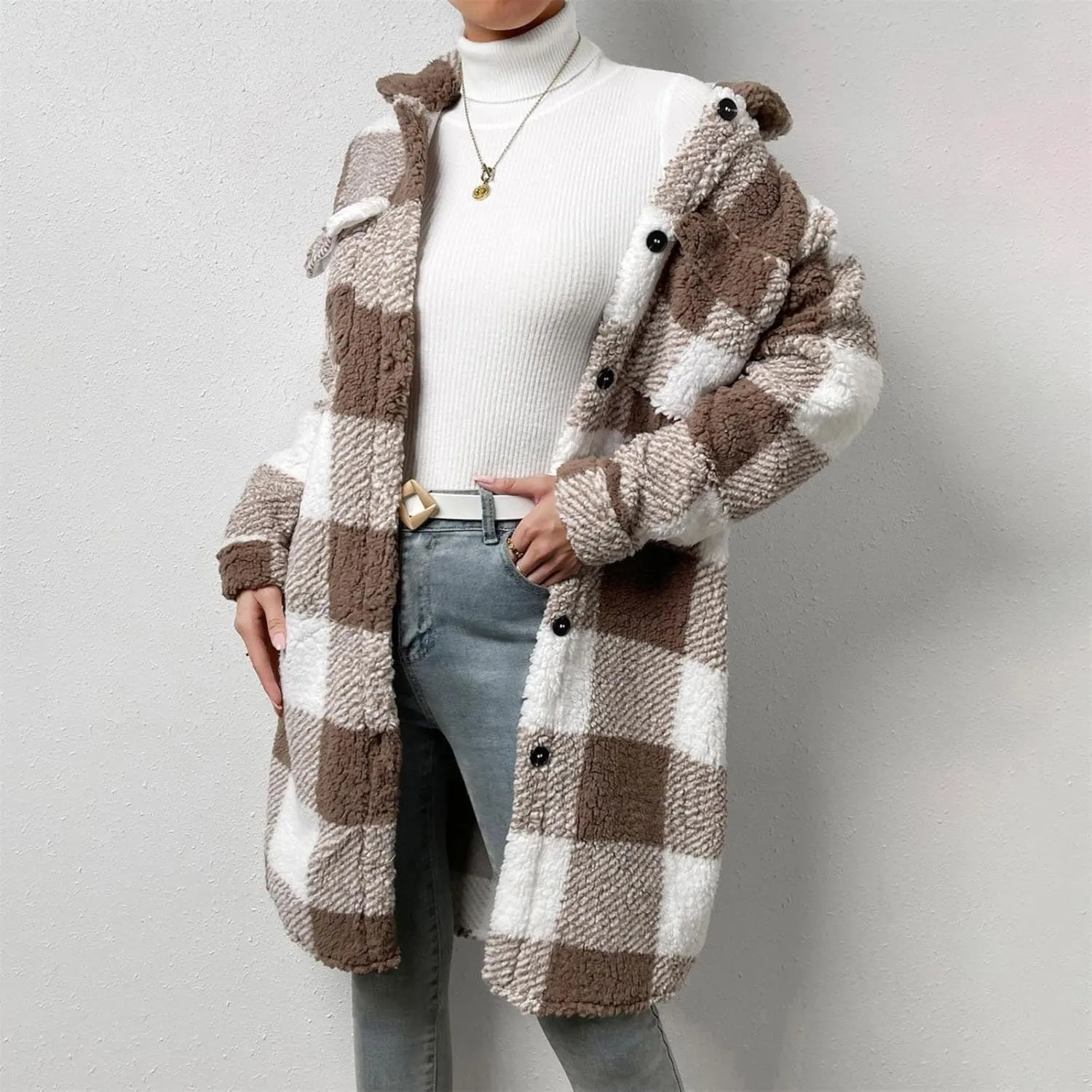 LCMTWX Winter Coats for Women Coat Outwear Womens Elegant Windbreaker Wild Winter Women's Coat Womens Coats Winter Winter