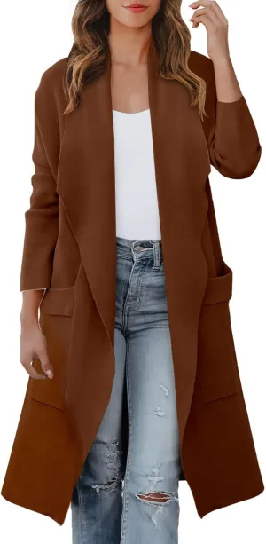 LCMTWX Women's 2023 Fashion Winter Coat Womens Elegant Windbreaker Wild Winter Women's Coat Trench Coats for Women Fall