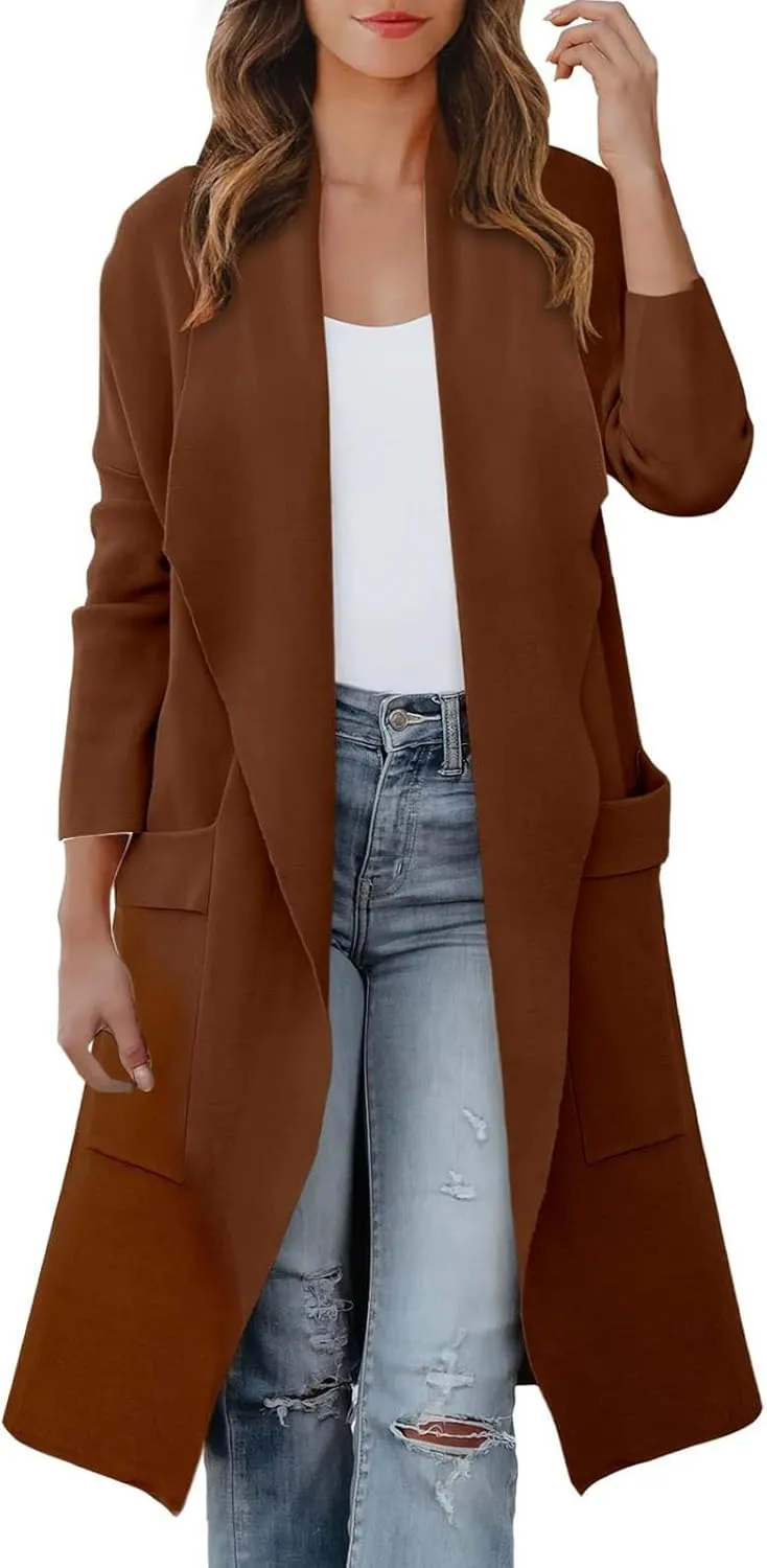 LCMTWX Women's 2023 Fashion Winter Coat Womens Elegant Windbreaker Wild Winter Women's Coat Trench Coats for Women Fall
