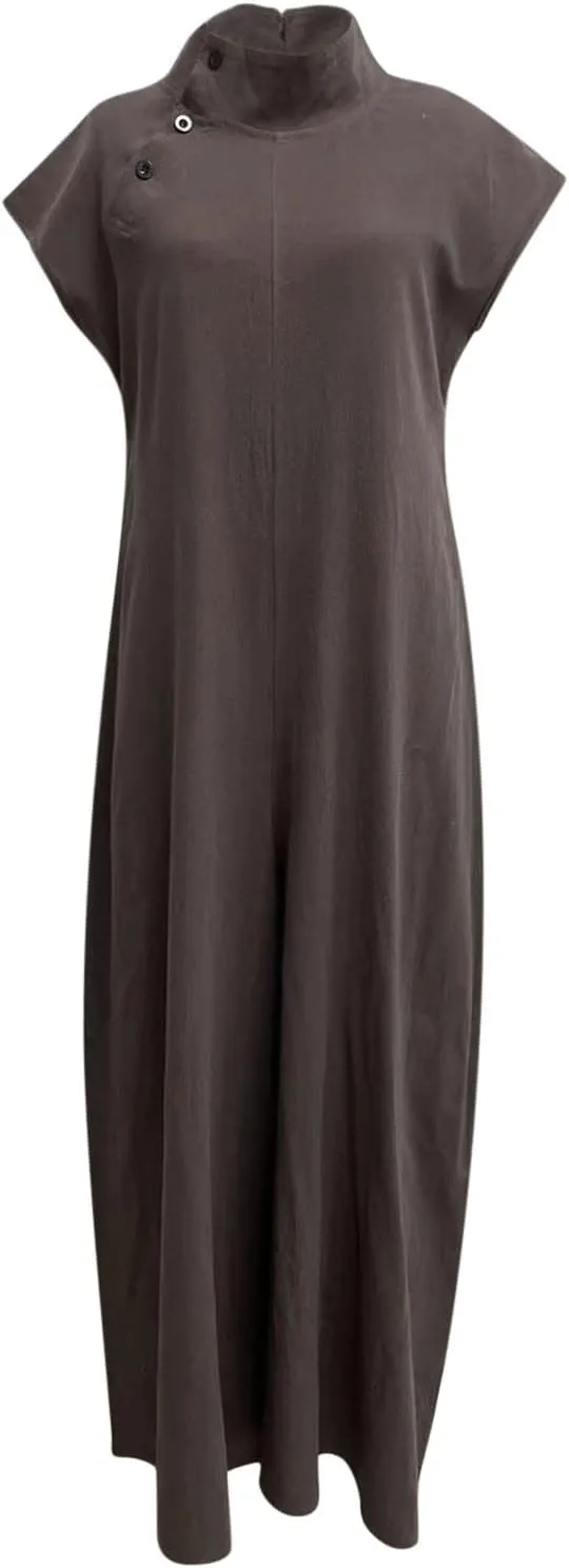 Loose Fit Pants for Women Fall Summer Linen Straight Leg Plain Long Leg Overalls Pants Rompers Women 2024 Fashion