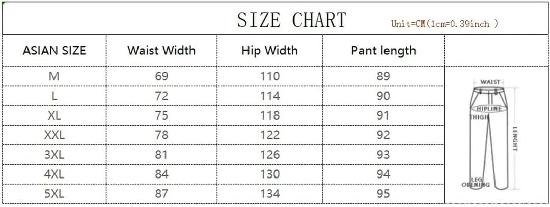 Men Harem Pants Summer Anlke-Lenght Pants Streetwear Ink Splash Wide Leg Pants