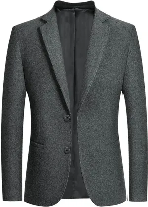 Mens Casual Long Trench Coat Men's Long Sleeved Mid Length Slim Fit Oversized Windbreaker Casual Cotton Blend coat