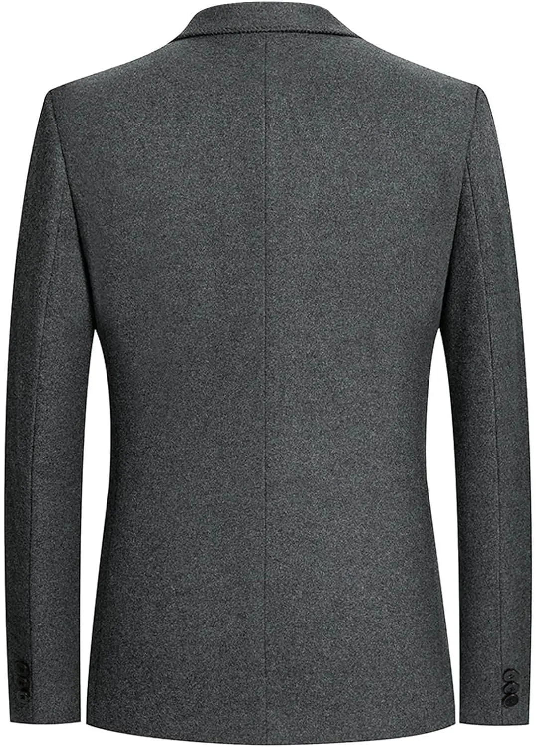 Mens Casual Long Trench Coat Men's Long Sleeved Mid Length Slim Fit Oversized Windbreaker Casual Cotton Blend coat