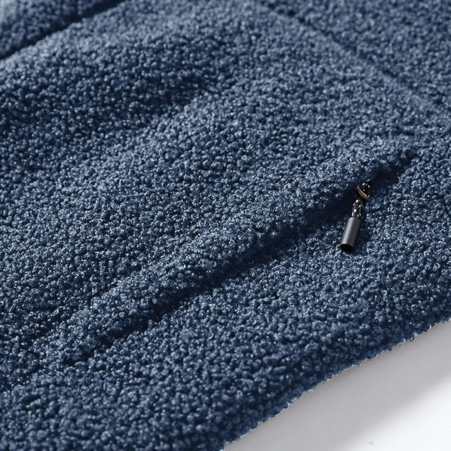 Men's Jacket Men's Autumn Winter Blouse Outdoor Leisure Warm Plus Size Pocket Zipper Lapel Cardigan Jacket Men's