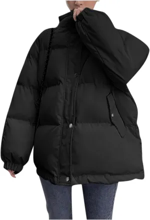 Men's Puffer Jacket Down Alternative Waterproof Winter Bubble Coats Jackets For Men, L-4XL
