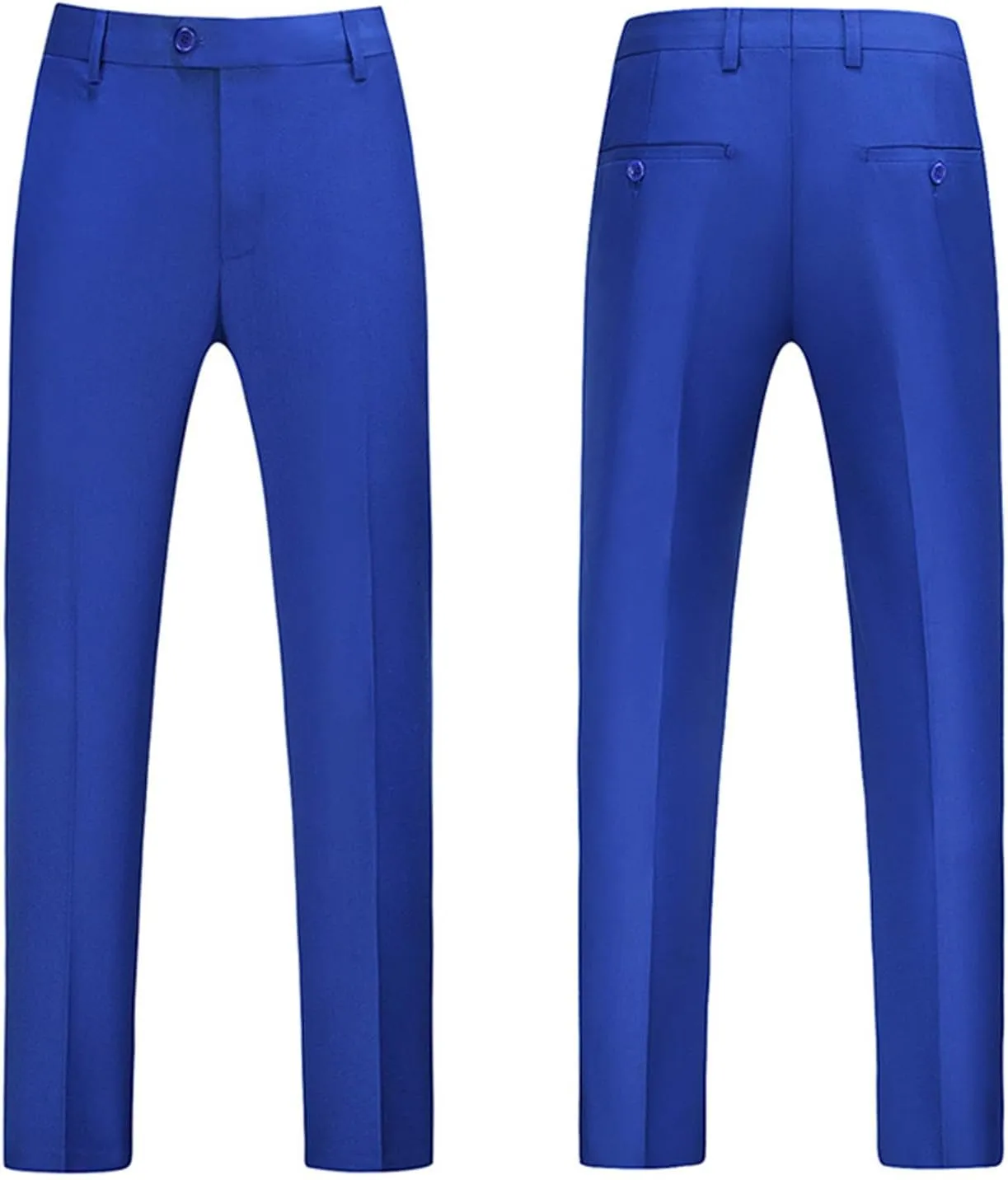 Mens Slim Fit Golf Pants Stretch Flat Front Straight Leg Chinos Dress Pant Big and Tall Casual Wrinkle Free Suit Pant
